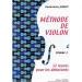 M�thode de violon volume 1 par Joubert