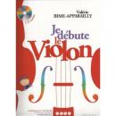 je debute le violon m�thode par bime-apparailly + cd
