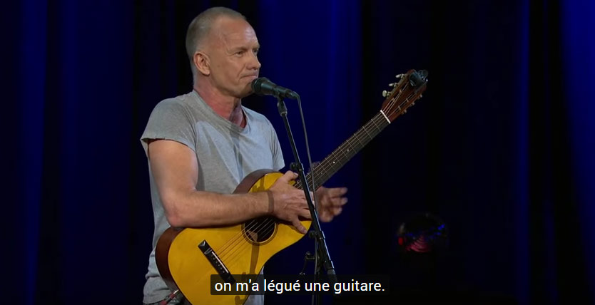 Sting et le syndrôme de la page blanche Sting et le syndrôme de la page blanche