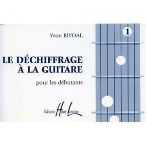 Déchiffrage à la guitare Volume 1