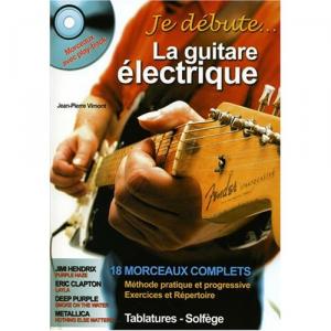 Je debute la guitare electrique + 1 CD