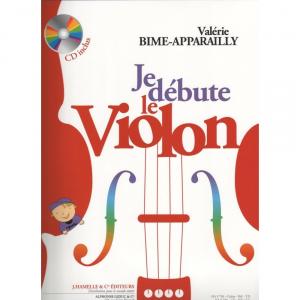 je debute le violon méthode par bime-apparailly + cd