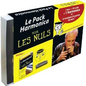 Pack harmonica pour les nuls : Un livre, Un CD audio et un harmonica