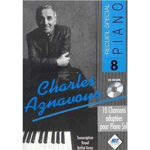 Aznavour - Recueil Special Piano CD